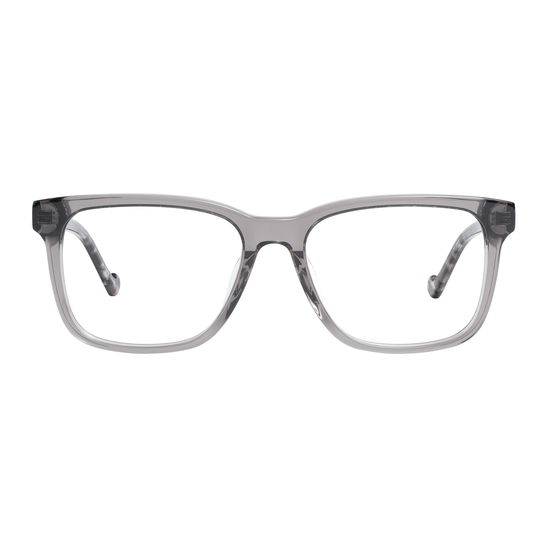 Large Blue Light Reading Glasses - Clear Indoors + Sun Outdoors Gray | RENEE'S READERS