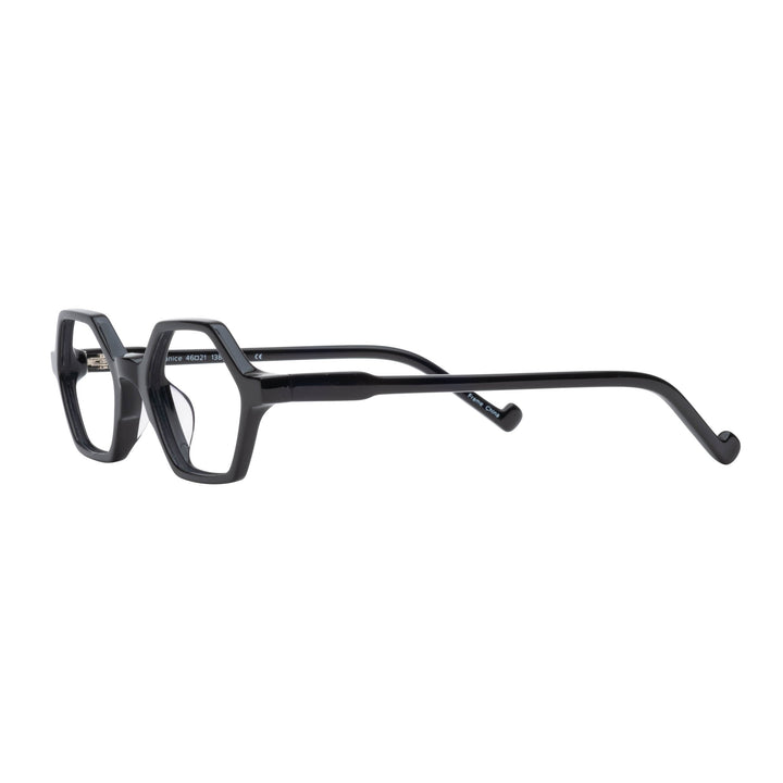 Blue Blocking Reading Glasses-Styled with an artful, edgy tone- Black