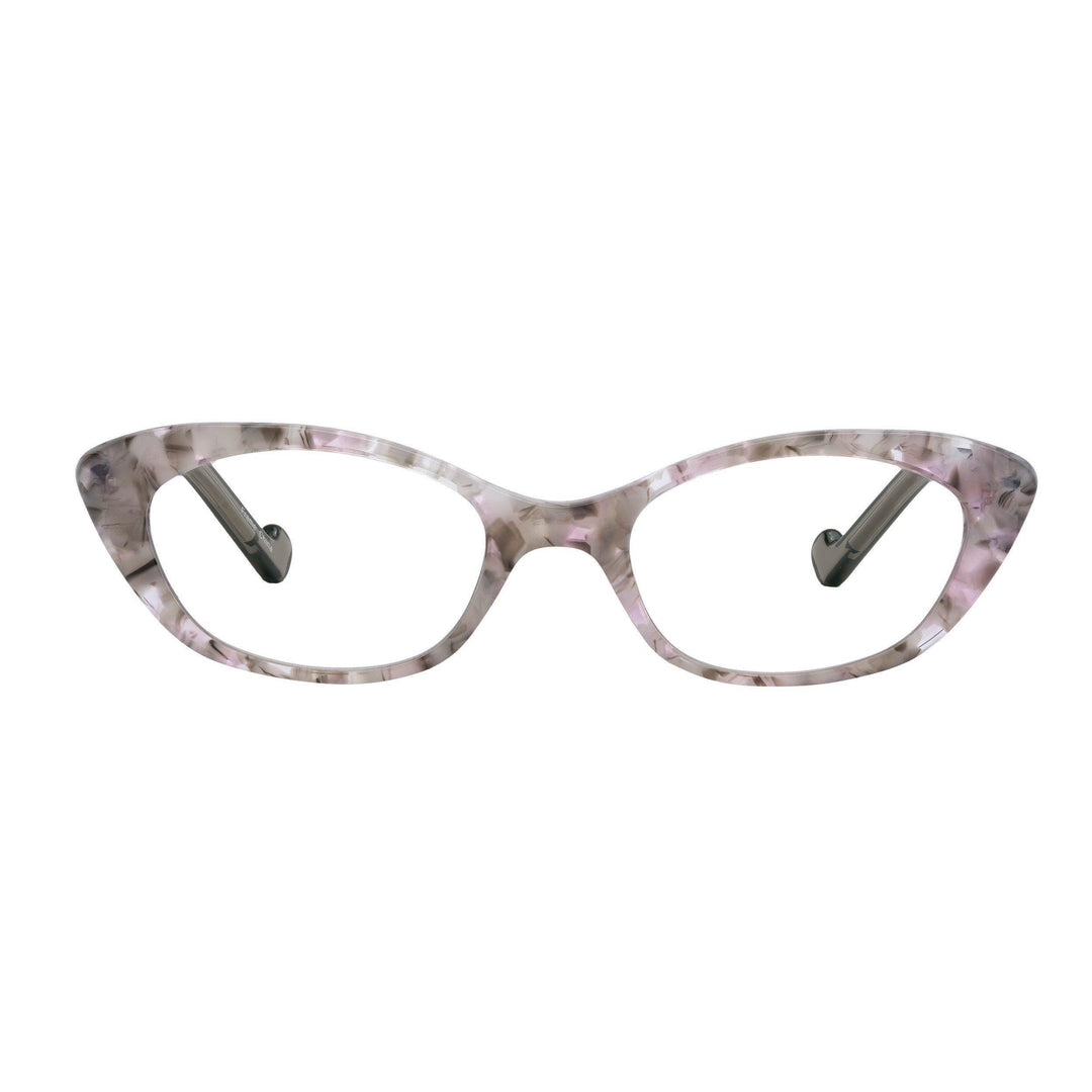 Blue Light Blocking Reading Glasses -Stylish-Gray Rose Tortoise
