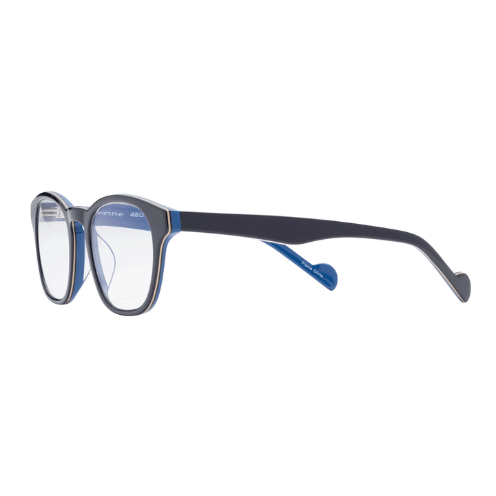 Best Transition Reading Glasses- Black + Cobalt