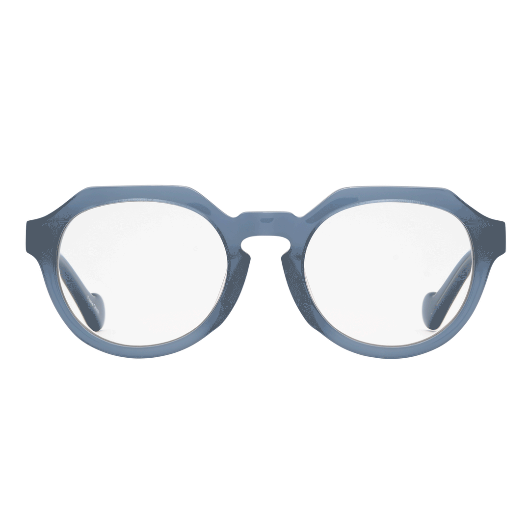 Reading Glasses with Transition Lenses-Blue Gray
