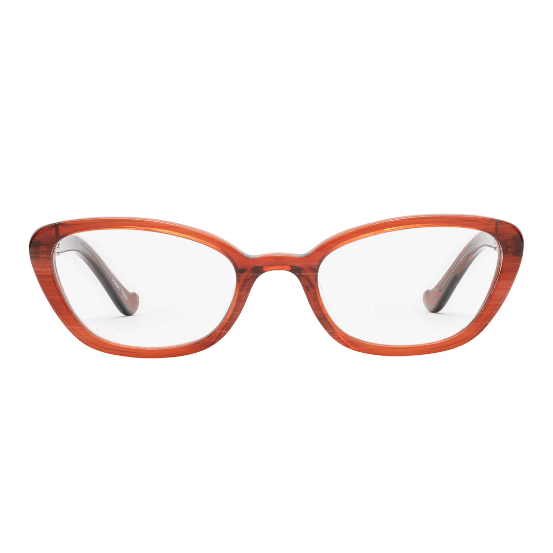 Small Reading Glasses- Transition Lenses - Syrah