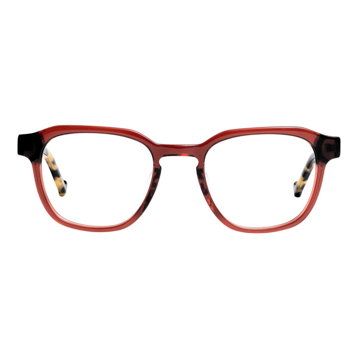 Computer Reading Glasses Transparent Red- Renee's Readers