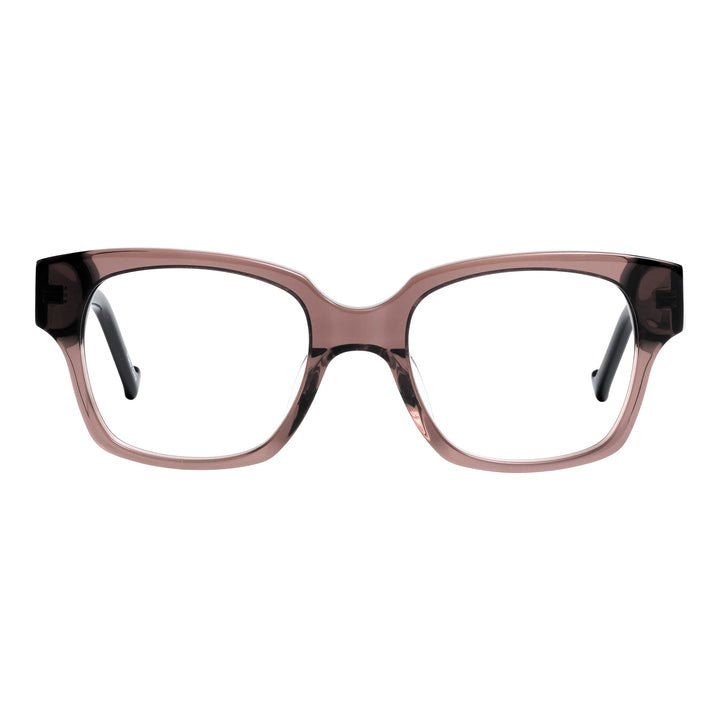 Reading Glasses for Women Transparent Mauve + CharcoalTemples | Renee's Readers