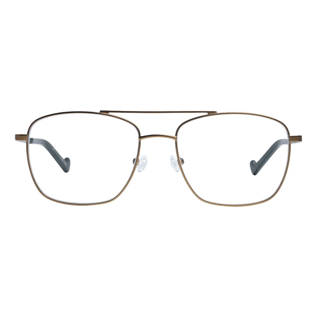 Progressive Glasses - Aviator -Titanium Light - Vintage Gold