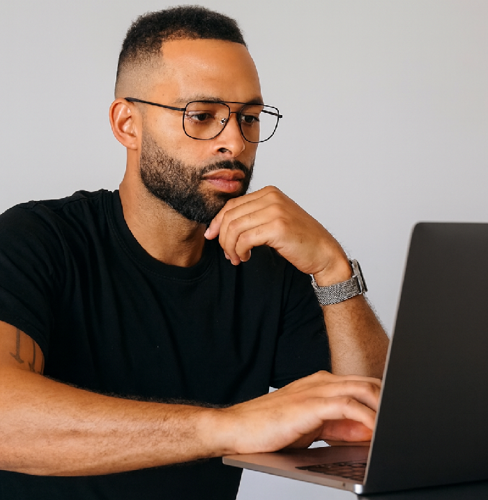 Aviator Reading Glasses blue Light Titanium Renee&