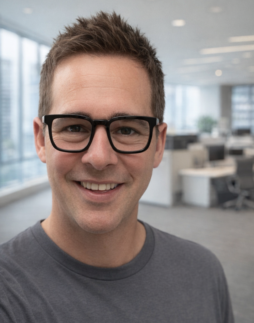 wearing computer reading glasses  | RENEES READERS