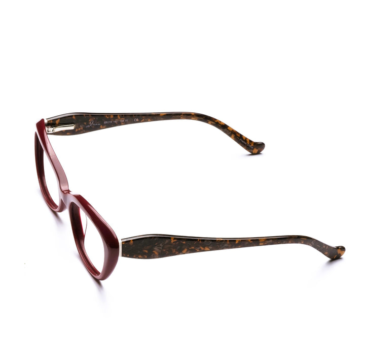 Quality Readers for Women - red modern dark tortoise