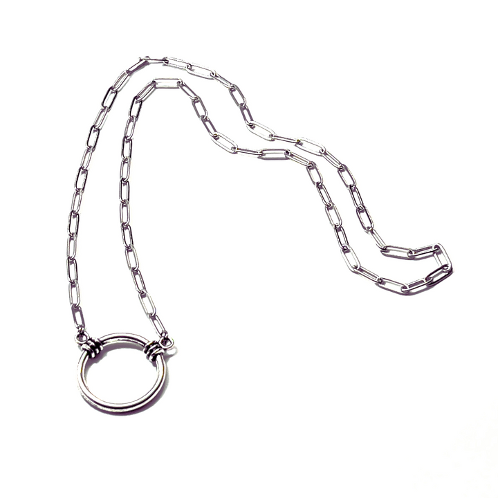 Reading Glasses Necklace -Silver Paperclip Chain | Renee's Readers