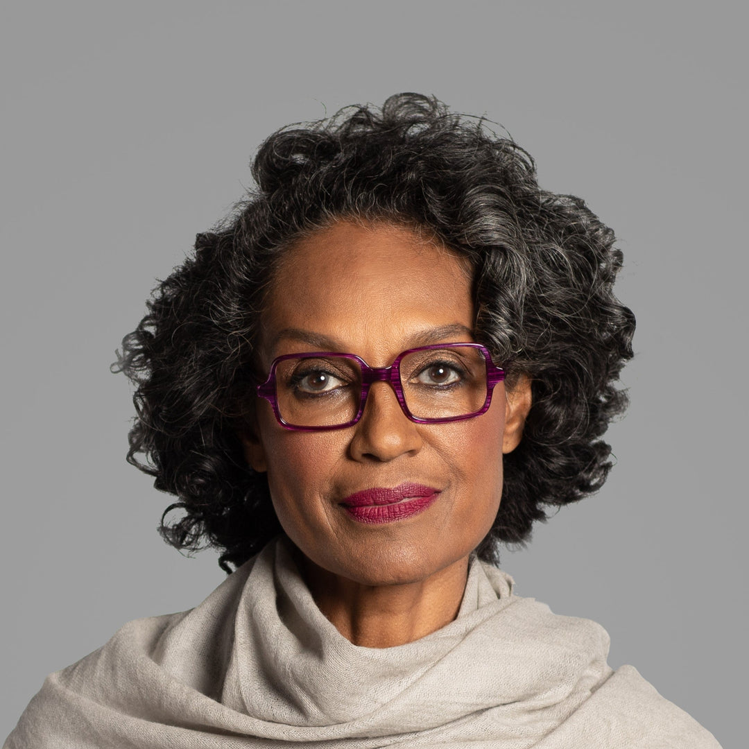 red reading glasses women