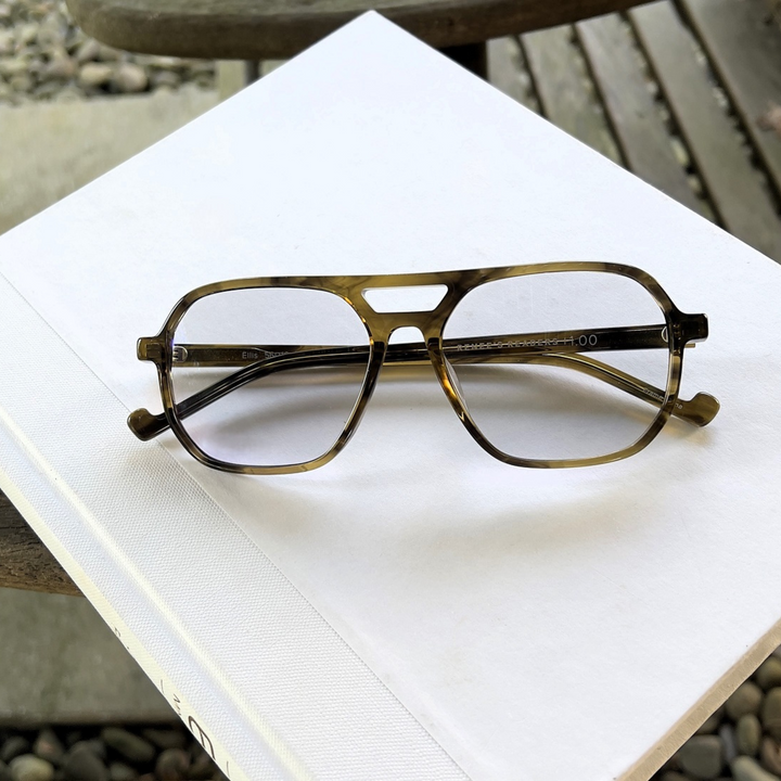 Photochromic Readers-Blue Light-Anti-Glare-Brown
