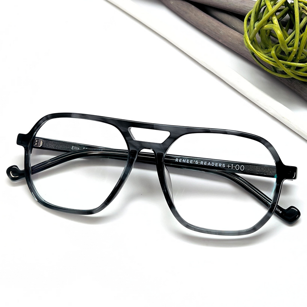 Photochromic Readers-Blue Light-Anti-Glare-Gray 