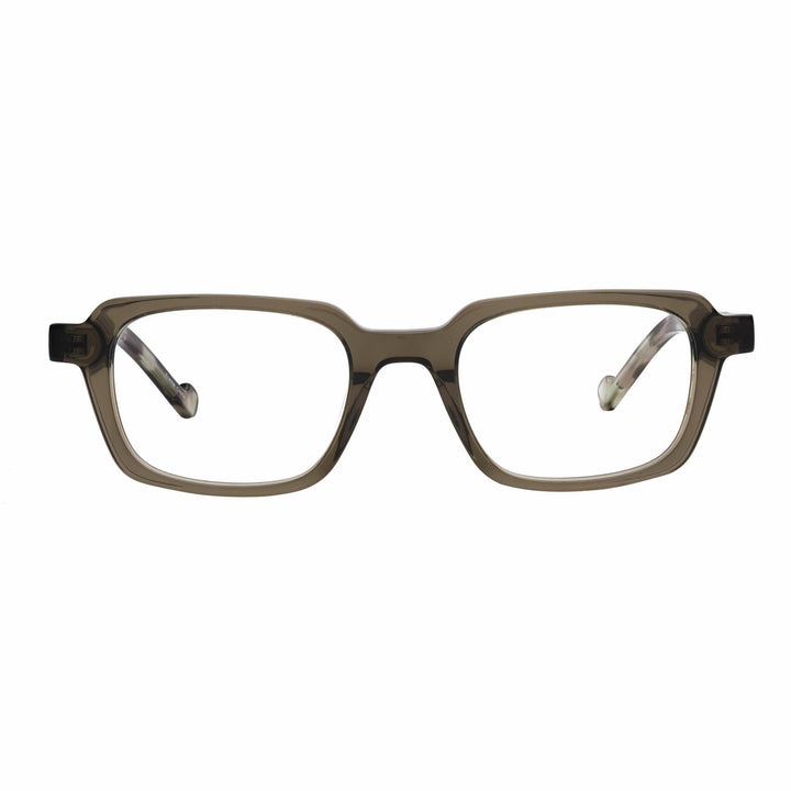 blue light computer glasses translucent khaki