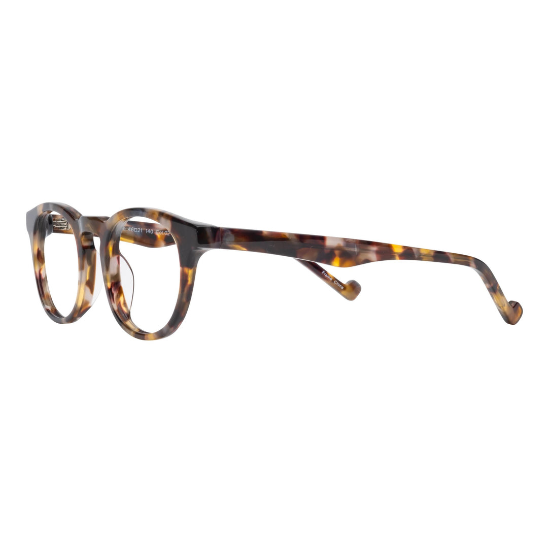 Blue Light Reading Glasses Tortoise Round