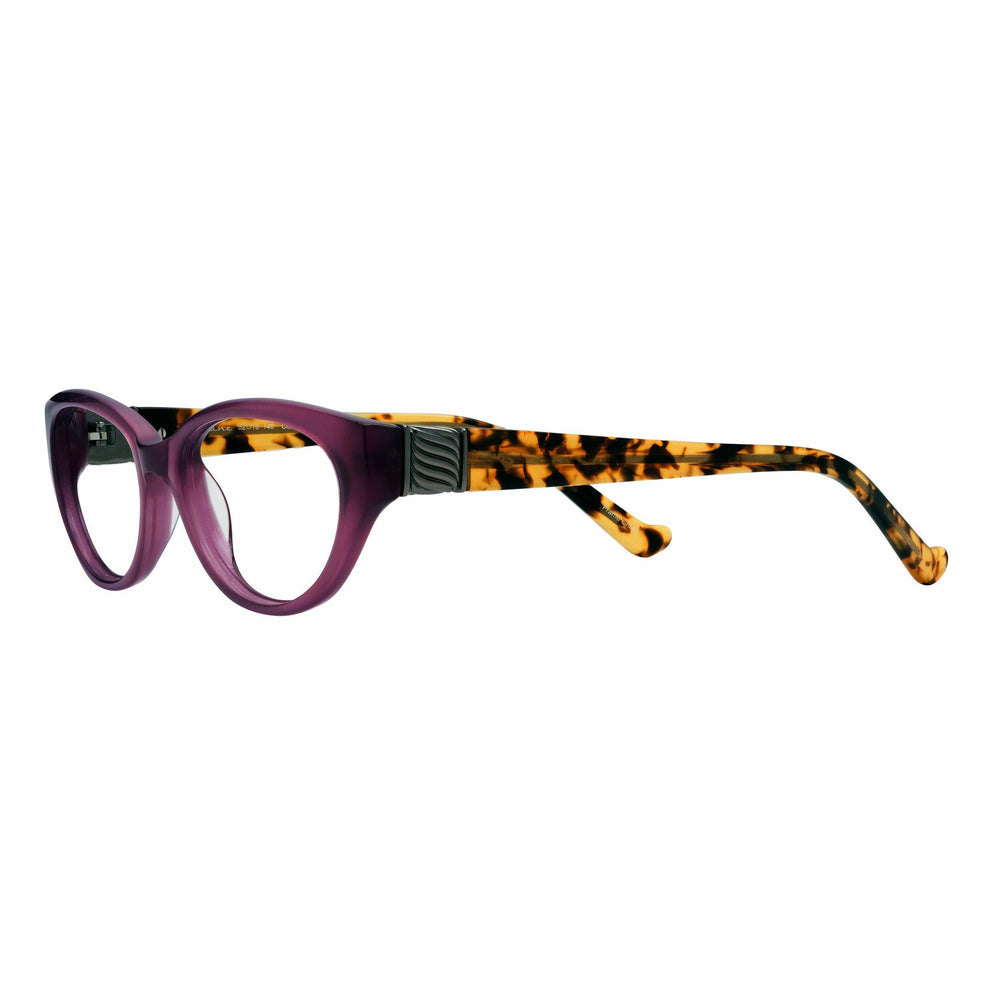 Women's Best Quality Reading Glasses - sheer purple tortoise