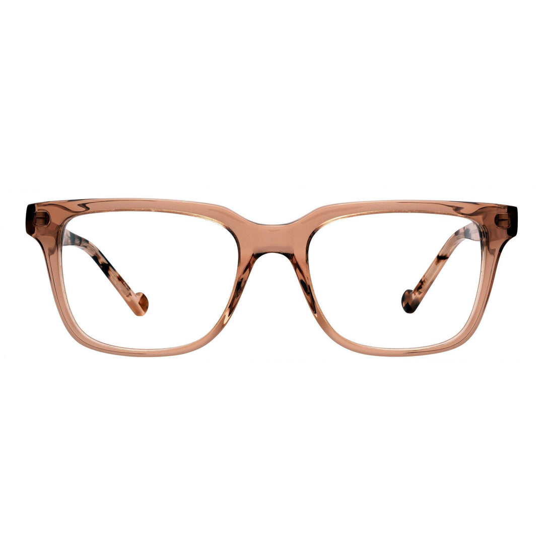 Best Quality Computer Glasses - Oversized Transparent Frames-Blush