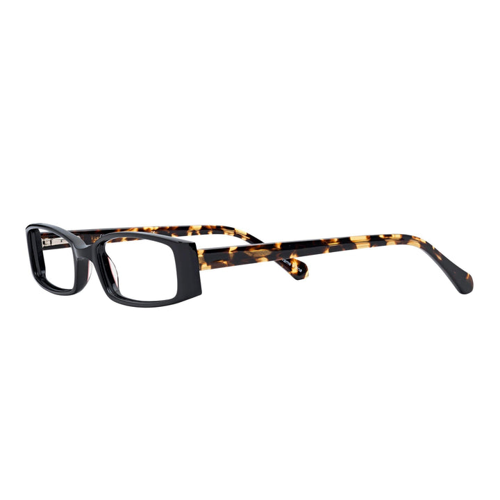 Half Frame Readers for Women-Black+Tortoise