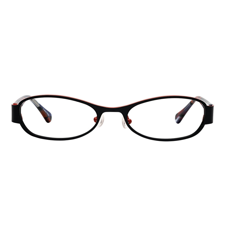 Petite Quality Reading Glasses - Black + Red