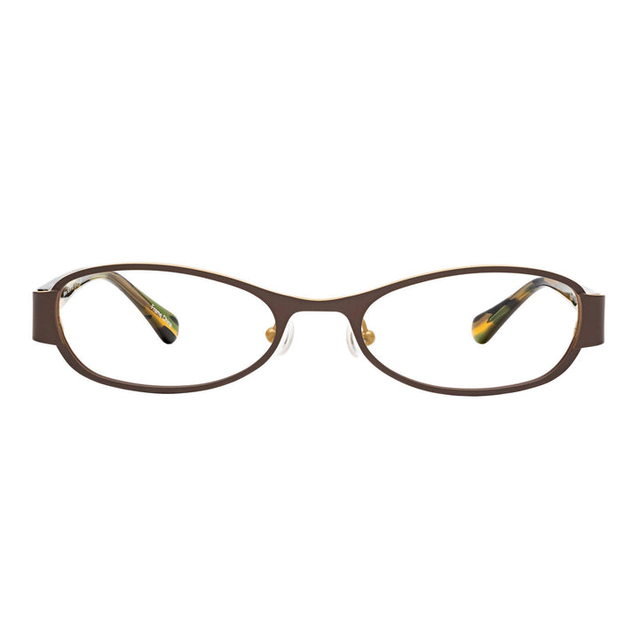 Petite Quality Reading Glasses- Brown + Green