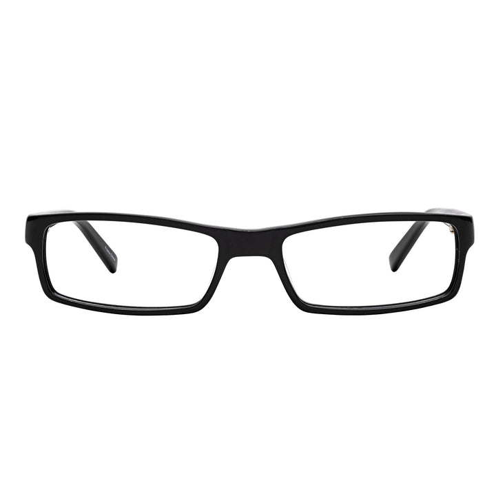 Half Frame Reading Glasses for Men -Black