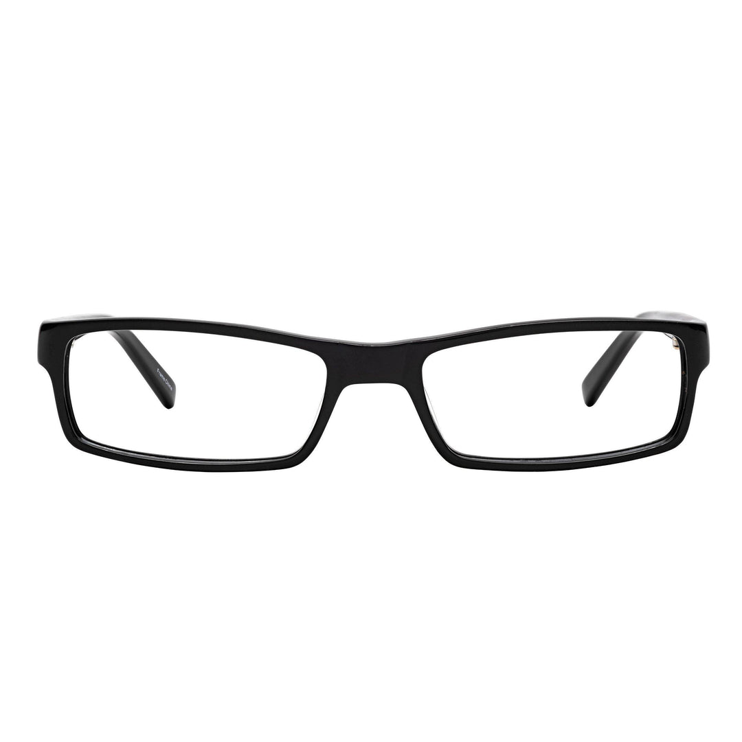 Half Frame Reading Glasses for Men -Black