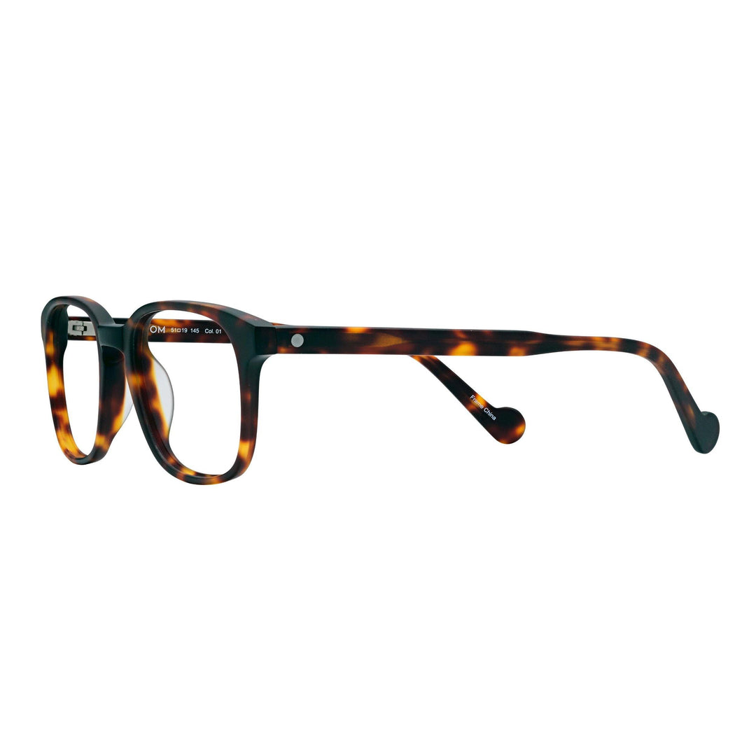 est Quality Reading Glasses-modern matte frames -Tortoise