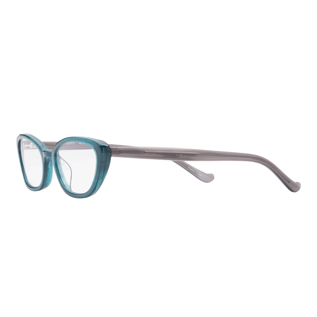 Small Reading Glasses- Transition Lenses - Peacock 
